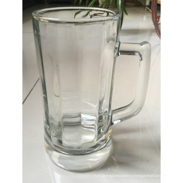 Пивная кружка Стеклянная чашка Стеклянная посуда высокого качества Kb-Hn07866